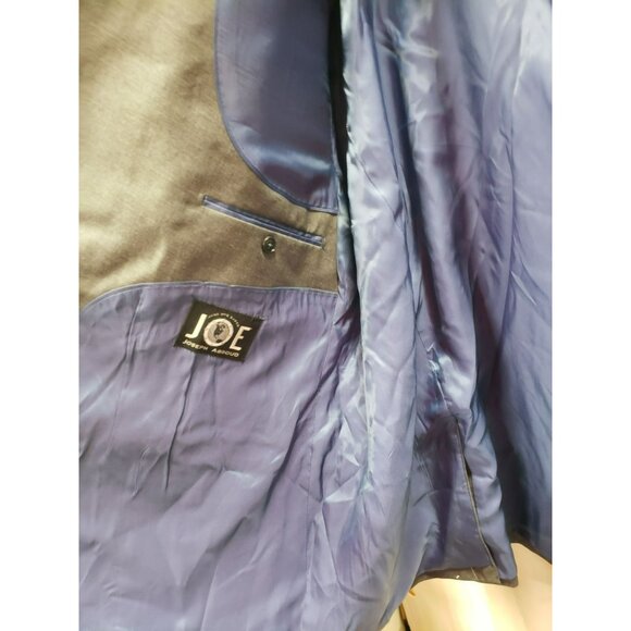 Joe Joseph Abboud Executive Suit Jacket Coat, 58R 54L, Gray, Wool, double vent - Picture 10 of 10